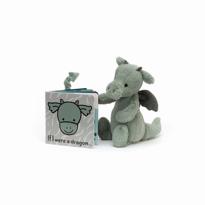 Jellycat If I Were A Draak and Bashful Draak Small | IO8279316